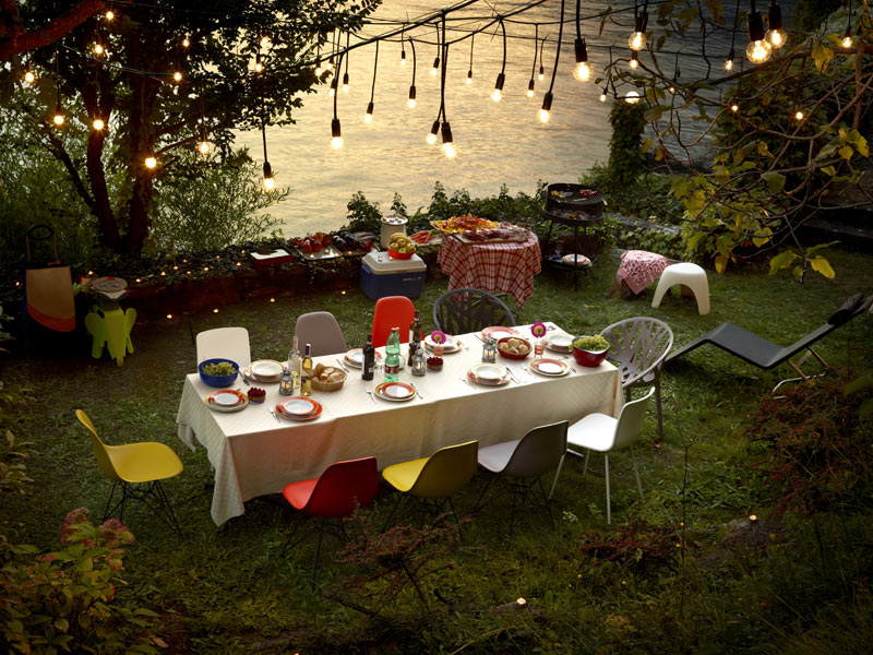 Nest Outdoor Modern Furniture Vitra Dining Chairs